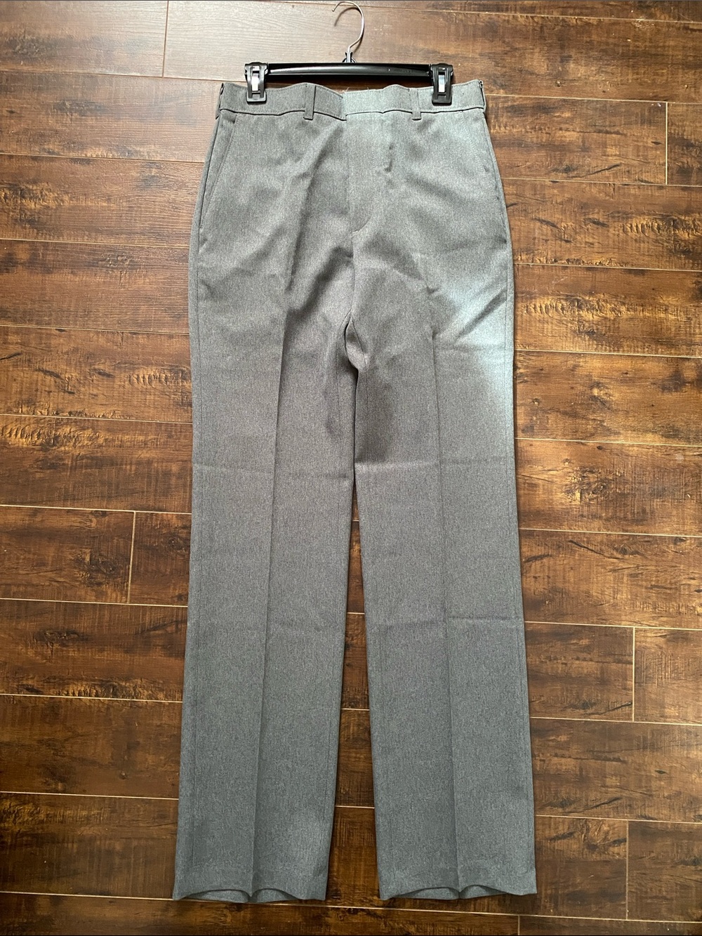 Vintage Levi’s Action Slacks- Made in the USA Gray Classic Straight-Leg
